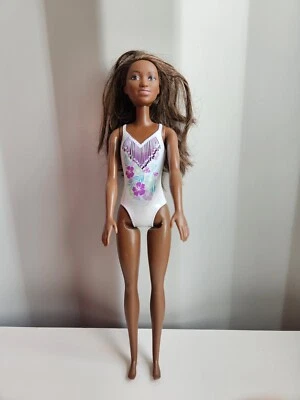 Barbie Beach Water Play 2016 muñeca afroamericana Nikki traje de baño C270 Foto 1 de 2