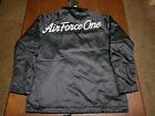 $130 Nike Air Force 1 AF1 Varsity Woven Coaches Jacket Black sz M,L