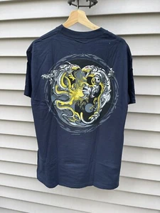 Vintage Guardians Of Paradise Shirt 2001 ODM Skate Dragon Flames Skull - Picture 1 of 11