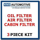 For Alfa Romeo 159 2.4 JTDm Diesel 06-12 Air, Cabin & Oil Filter Service Kit a9d