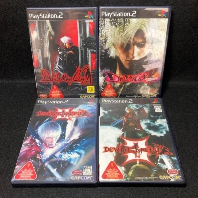 PS2 Devil May Cry 1 2 3 Special Edition, Complete Playstation 2 NTSC-J Japan - Image 1 of 4