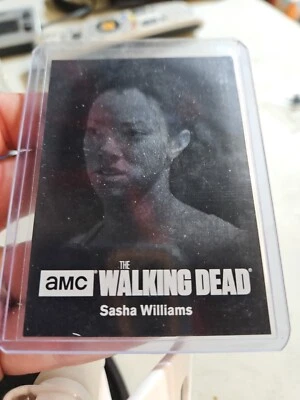 2016 The Walking Dead Season 4 Part 2 Sasha Williams Silver Foil #98/99 Card C12 - Image 1 of 3