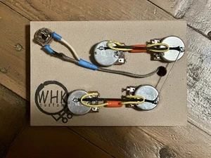 50’s Les Paul Prewired Upgrade Wiring Harness Gibson Les Paul Long Shaft Pots - Picture 1 of 3