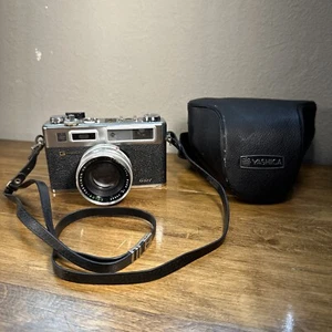VINTAGE YASHICA ELECTRO 35 GSN RANGEFINDER FILM CAMERA W/ 45MM F/1.7 LENS - Picture 1 of 16