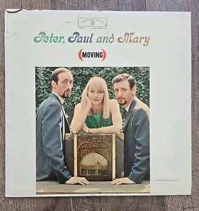 1962 Peter, Paul and Mary Moving Vinyl Record 33 RPM 12" LP W 1473 - Picture 1 of 9
