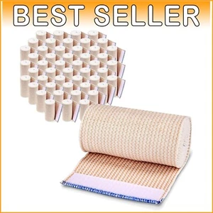 Comfortable 4” Elastic Bandage Wraps - Latex-Free, Perfect for Sensitive Skin - Picture 1 of 9