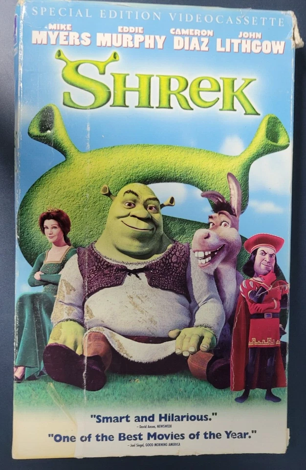 DreamWorks Shrek (VHS, 2001) Special Edition Videocassette - Image 1 of 1
