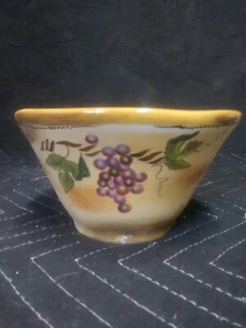 Clay Art Rustic Vines Soup Cereal Bowl - Picture 1 of 3