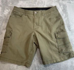 Pantalones Cortos Carga Cabela’s Exterior Senderismo Para Hombres 36 Calce Clásico Elastizados Verde Oliva - Imagen 1 de 11