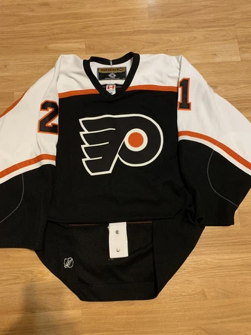 Philadelphia Flyers Forsberg Koho Authentic NHL Hockey Jersey Black Alternate 48 Cover