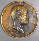 U.S. GRANT US NEUWERTIG 1. & 2. ERSTE Gegenstempel BRONZE-MEDAILLE 76 mm 210 g 1767