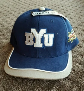 New BYU Cougars Football Pioneer Las Vegas Bowl Hat NWT - Picture 1 of 5