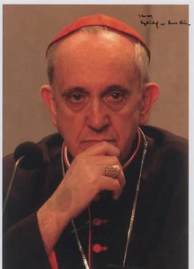 Papst Franziskus handsigniertes 8,5x11 Foto signed REPRINT kostenloser Versand - Bild 1 von 1