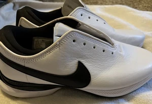 Nike Air Zoom Victory Tour 2 DJ6570 100 Mens Size 7 White Black Golf Shoes - Picture 1 of 12