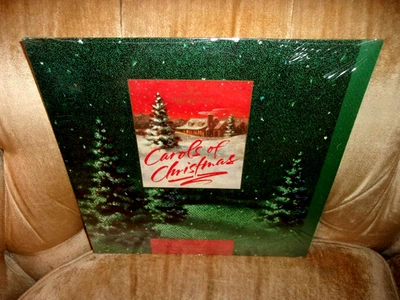 Carols Of Christmas Record LP Morman Tabernacle Choir Sarah Vaughan - SEALED Foto 1 de 2