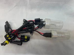 35W H3 1 Pair Foglight Headlight 3000K Xenon HID Kit Conversion Bulbs 2pcs - Picture 1 of 4
