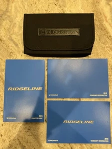 16 Honda Ridgeline Owners Manual Set With Case - Picture 1 of 1