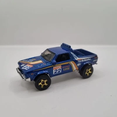 Hot Wheels 2015 Subaru Brat HW Off Road Blue Loose - Image 1 of 4