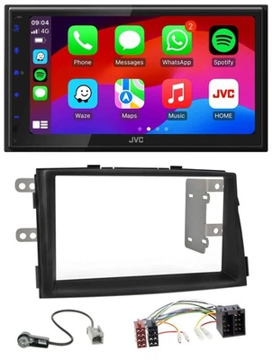 JVC Bluetooth 2DIN MP3 DAB USB Autoradio für Kia Sorento II XM 2009-2012 - Bild 1 von 4