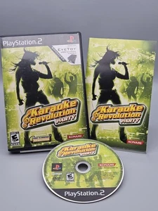 Karaoke Revolution Party PlayStation 2 PS2 Complete EyeToy Enhanced Music Tested - Picture 1 of 2