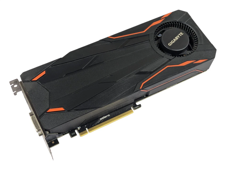 GIGABYTE GeForce GTX 1080 Turbo OC 8GB GDDR5X HDMI PCIe Graphics Card - Image 1 of 4