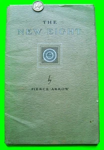 1932 PIERCE ARROW EIGHTS PORTFOLIO BROCHURE w/ 15 Plates SPORT PHAETON etc XLNT - Picture 1 of 12