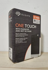 Seagate One Touch w/ Password - 2TB External Hard Drive Portable HDD 3.0 - Picture 1 of 5
