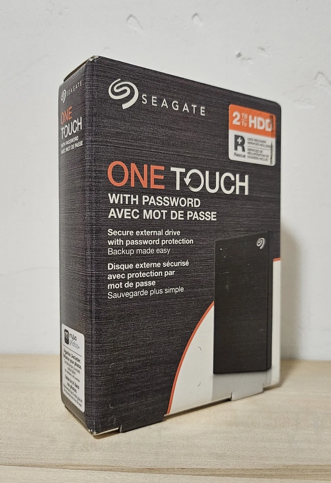 Seagate One Touch w/ Password - 2TB External Hard Drive Portable HDD 3.0 - Image 1 of 4