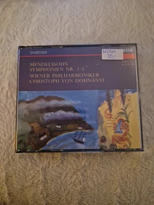 MENDELSSOHN - Sinfonien Nr. 1-5  (3 CDs, Zustand sehr gut) - Bild 1 von 2