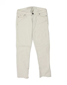GUESS Womens Beverly Slim Jeans W30 L29 White AU19 - Picture 1 of 3
