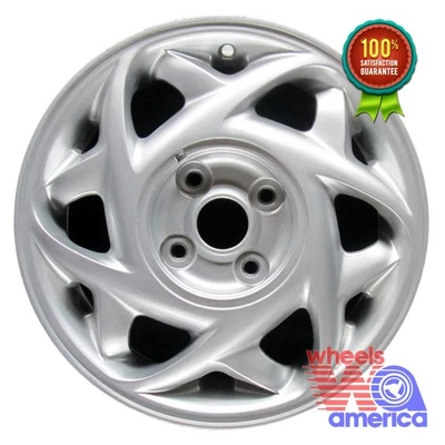 Wheel Rim Ford Mercury Escort Tracer 14 1997-1999 F7CZ1007BC F7C61007BC OE 3219 - Image 1 of 4
