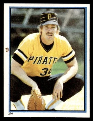 1983 O-Pee-Chee Stickers Jason Thompson Pittsburgh Pirates #276 - Image 1 of 2