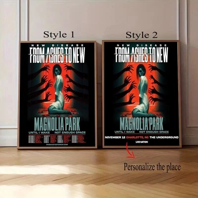 FROM ASHES TO NEW New Disease 2025 North America Tour Poster - Image 1 of 4