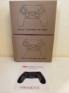 2 Game Controllers PlayStation Wireless For Dualshock USB PS4 Free Shipping - Picture 1 of 18
