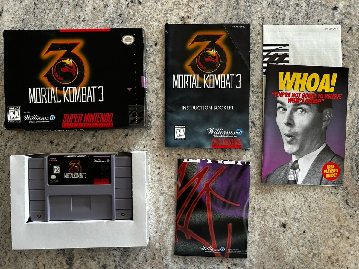 Nintendo SNES Mortal Kombat 3 Video Games for sale | eBay Nintendo SNES Mortal Kombat 3 Video Games for sale | eBay