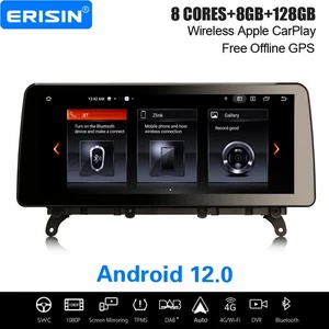 12,3" 8-Core 128GB Android 13 BMW X3 F25 X4 F26 NBT DAB+ Autoradio Navi CarPlay - Imagen 1 de 24