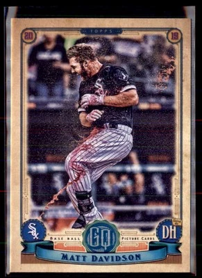 2019 Topps Gypsy Queen Matt Davidson Chicago White Sox #21  - Image 1 of 2