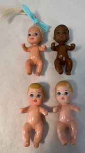 De Colección Barbie Baby Krissy & Cool Sitter (Afroamericana), Lote de 4 Muñecas Bebé - Imagen 1 de 10