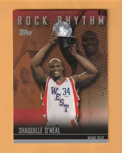 Shaquille O'Neal Miami Heat 2004-05 Topps Rock Rhythm LSU Tigers 9T - Foto 1 di 2