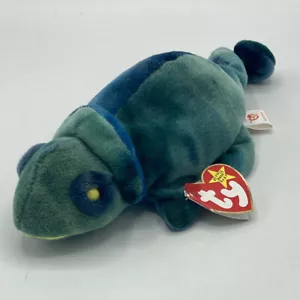Vintage Ty Beanie Babies 1997 Rainbow The Chameleon - Bild 1 von 7