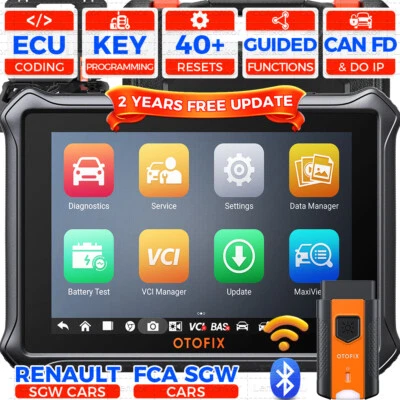2025 OTOFIX D1 Professional Automotive OBD2 Diagnostic Tool All ECU Tester ECU Coding - Image 1 of 4