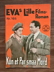 A Slight Case of Murder Edward G. Robinson 1938 Danish EVAs Lille Films-Roman - Picture 1 of 10