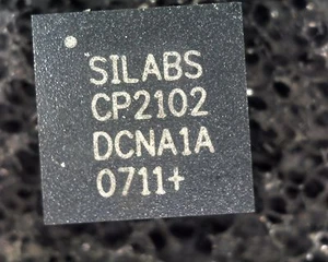 Silicon Labs CP2102-dcna1a USB to UART bridge 28 pin qfn surface mount cp2102 - Picture 1 of 2