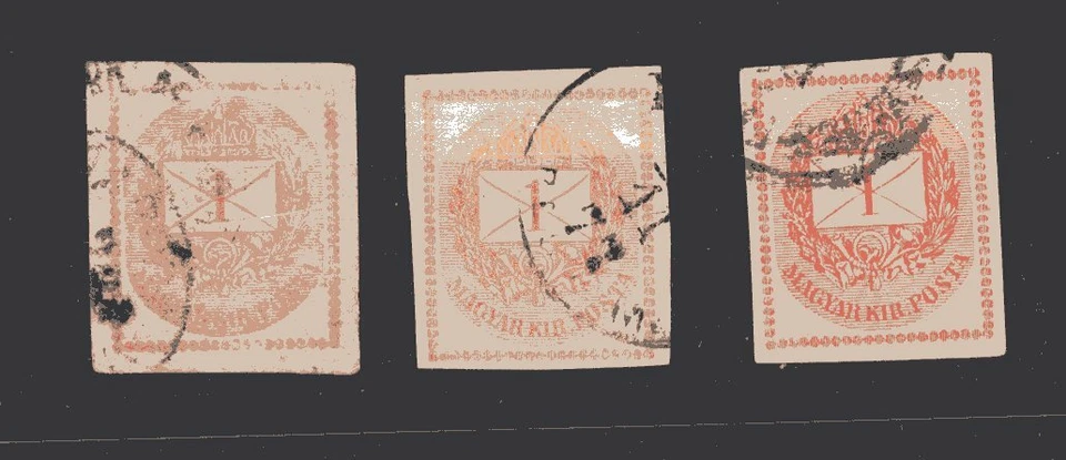 HUNGARY, YV # JORNAUX 3 - 3 a - 3 b, USED - Image 1 of 1