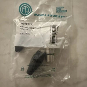 Neutrik NC6FSXX 6 pole female cable connector. - Picture 1 of 2