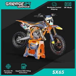 KTM SX50 SX65 SX85 STICKER KIT - 2016-2024 - MX MOTOX MOTOCROSS GRAPHICS KIT - Picture 1 of 9