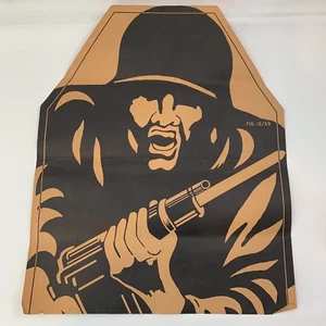 Vtg Running German Military Paper Shooting Target Fig 12/59 18” X 22” - Picture 1 of 3