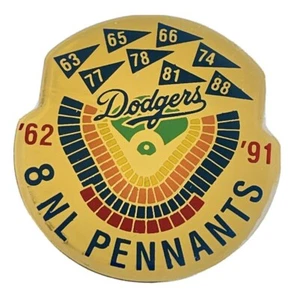 LA Dodgers 8 NL Pennants Dodger Stadium 30th Anniversary Unocal 76 Baseball Pin  - Picture 1 of 4