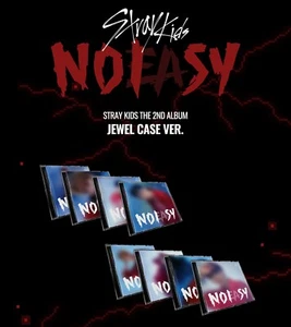 STRAY KIDS 2nd Album NOEASY Jewel Case Random Ver. CD+P.Book+P.Card+Sticker+Gift - Bild 1 von 11