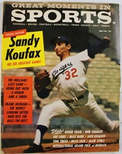 Great Moments in Sports - Sandy Koufax - June, 1964 - Picture 1 of 2